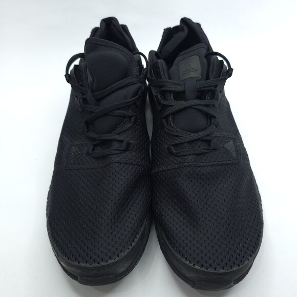 Adidas Alphatorsion Boost Triple Black Men\'s sz 10 Sneakers FV6170 Mesh Low Top